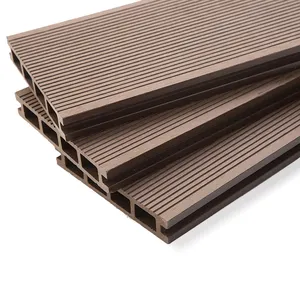 Outdoor Plastic Wood Flooring Outdoor Terrace Garden Anticorrosive Balcony Waterproof Wpc Flooring