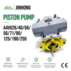 Nouvelle pompe hydraulique <span class=keywords><strong>de</strong></span> remplacement pour la série Rexroth A4VG, A4VG28/40/56/71/90/125/180/250, pompe à pistons axiaux pour bétonnières - Product Image 1