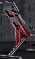 Banc de musculation réglable, banc d'entraînement à domicile, chaise d'exercice pliable, banc de musculation multifonctionnel