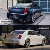Kit carrosserie style SRT avec pare-chocs avant et arrière, calandre avant et jupes latérales – Pack de conversion et de mise à niveau pour Chrysler 300C 2015-2024