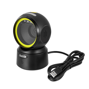 Escáner de Código de Barras de Escritorio con Detección Automática, USB y USB <span class=keywords><strong>Virtual</strong></span> COM, Cableado, 2D, Alta Velocidad de Fotogramas (120 fps), para Sistemas POS - Product Image 1