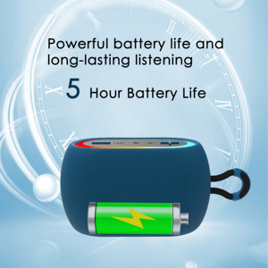 Haut-parleur extérieur portable S99 avec poignée et batterie rechargeable adapté aux voyages, au camping, à la randonnée et aux petits événements - Product Image 2