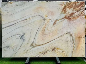 لوح حائط مصقول عالي الجودة فاخر ذهبي طبيعي فاخر لغرفة المعيشة والحمام - Product Image 1