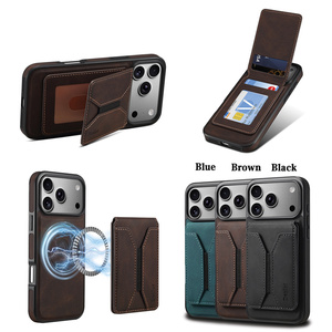 Custodia <span class=keywords><strong>Portafoglio</strong></span> Magnetica in Pelle Artificiale Anti-impronta per <span class=keywords><strong>iPhone</strong></span> 12 <span class=keywords><strong>13</strong></span> 14 15 16 17 Pro Max - Product Image 6