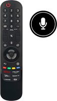 Télécommande magique HUAYU MR24GA AKB76045003 avec fonction vocale pour téléviseur LED LCD LG, remplacement