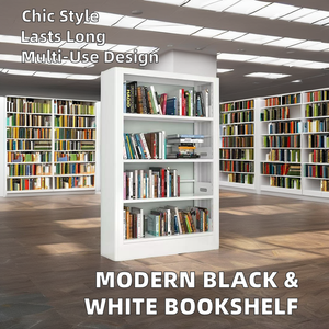 Estantes de Aço para Sala de Estar, Biblioteca, Modernas e Ajustáveis, 3 Níveis, para Uso Residencial e Comercial - Product Image 2