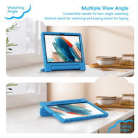 Housse de protection pour tablette Samsung Galaxy Tab A8 10,5 pouces 2021, en mousse EVA personnalisée HGD, adaptée aux enfants, avec poignée, antichoc, support