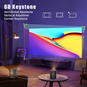 BYINTEK X20 проектор для обучения дома, 4K, светодиодный мини-карманный ЖК-проектор, Wi-Fi, перезаряжаемый портативный проектор - Product Image 5