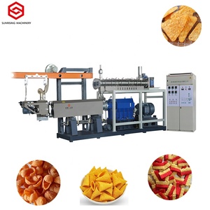 Línea de producción completa Extrusora de aperitivos inflados fritos Galletas de arroz japonesas Maquinaria para hacer nueces - Product Image 6