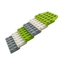 Детали MOC: Пластиковая клиновидная пластина 4x6 (АБС-пластик) для конструктора, развивающие строительные блоки для детей, игрушечные кирпичики для сборки, арт. 32059