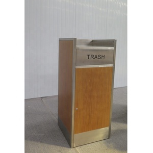 Hộp Đựng Rác Nhà Hàng Bằng Thép 120L Có Khay Đựng Chất Thải Quán Cà Phê Hàng Đầu Để Đựng Thức Ăn Nhanh - Product Image 4