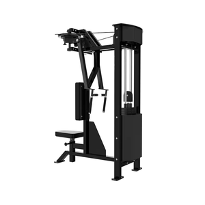 Máquina de elevación lateral de pie con selección de carga por pin para entrenamiento de fuerza, equipo de gimnasio comercial personalizado - Product Image 4