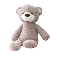 Ensemble de jouets en peluche super doux (ours, lapin, licorne) brodés, finition vernie brillante, motifs mignons et amusants, anti-stress, tailles personnalisées, ODM