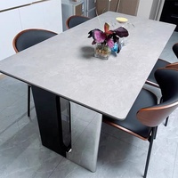 Modernes Luxus-Küchen-Esszimmer-Set mit 4 Stühlen