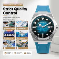 Montre à quartz pour homme résistante à l'eau et lumineuse, contrôle qualité, mouvement japonais, boîtier et cadran personnalisés, fournisseur d'usine, Relogio Masculino