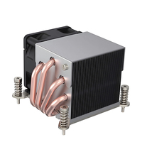 Ventilateur de refroidissement CPU 9,84W SP3 pour serveur 2U, 4 caloducs en cuivre, deux roulements à billes, 54dBA, dissipateur thermique pour processeur, radiateur