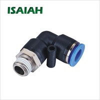 Conector Neumático de 5/32, 5/16, 3/16, 1/4, 3/8, 1/2, Conexión Rápida a Presión para Tubo de Aire, Rosca NPT en Pulgadas