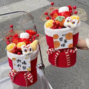 Creativo Día de San Valentín Regalo del Día DE LA Madre Ceremonia de cumpleaños Sensación festiva ramo de flores terminado tejido a mano enviado a las niñas - Product Image 3