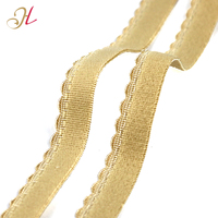 Bande élastique douce en polyamide de 1,2 cm pour soutien-gorge, bretelles de lingerie, élastique picot pour soutien-gorge, par le fabricant
