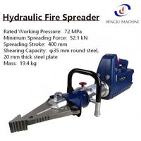 Outil combiné électro-hydraulique portable de sauvetage et de démolition pour véhicules d'urgence