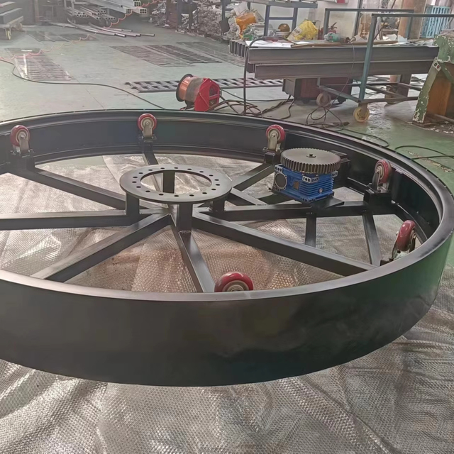 Rental Hot Sale 2m Rotating Stage 360 Motorized Rotary Platform Portable DJ Turntable for Wedding Party Event