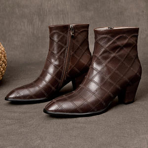 Gli <span class=keywords><strong>stivali</strong></span> da <span class=keywords><strong>donna</strong></span> classici Sexy da <span class=keywords><strong>donna</strong></span> con tacchi alti alla caviglia versatili per feste <span class=keywords><strong>stivali</strong></span> <span class=keywords><strong>invernali</strong></span> da <span class=keywords><strong>donna</strong></span> con chiusura a Zip - Product Image 2