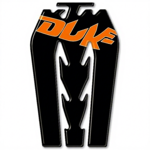 Labelbike Protezione Serbatoio in Resina Gel 3D ADESIVA per Moto KTM DUKE & SUPER DUKE Made in Italy - Product Image 1