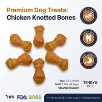 Friandises dentaires pour chiens de qualité supérieure, sans céréales, riches en protéines, avec logo personnalisé, pour la santé bucco-dentaire naturelle des animaux, contre la plaque et le tartre.