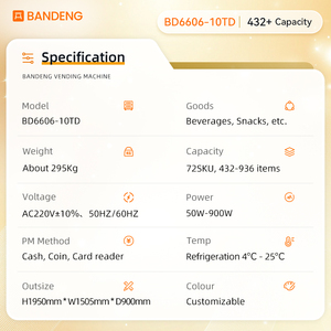 ตู้จำหน่ายสินค้าอัตโนมัติสแตนเลสมาตรฐาน ADA สำหรับอาคารสาธารณะ พร้อมระบบนำทางด้วยเสียง ความสูงเข้าถึงได้ จำหน่ายขนมและเครื่องดื่ม 432+ - Product Image 4