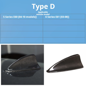 Couvercle de garniture de toit d'antenne en fibre de carbone véritable pour <span class=keywords><strong>BMW</strong></span> F30 F15 G01 F80 F82 F87 <span class=keywords><strong>E90</strong></span> E92 - Product Image 5