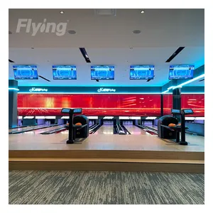 Indoor Duckpin Bowling Alley Entertainment Equipment Bowling Lane Complete Of Bowling Alley
