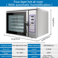 Four à gaz professionnel pour la cuisson de gâteaux et de pains, four électrique spécial, équipement de boulangerie