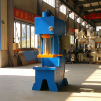 Presse hydraulique à colonne unique en C de 100 tonnes avec commande PLC et moteur haute puissance pour le poinçonnage, le formage et le pliage des métaux