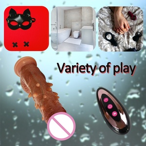 Vente Flash : Dildo Réaliste Chauffant et Télescopique, Vibrateur Sexuel pour Femmes et Hommes, Livraison Rapide - Product Image 6