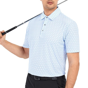 Custom Logo <b>Men's</b> Short Sleeve Golf Polo <b>Shirt</b> Performance <b>Dry</b> <b>Fit</b> Polo <b>Shirts</b> Breathable Quick <b>Dry</b> Collared Top ODM/OEM - Product Image 5