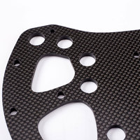Plaque de volant et levier de vitesses en fibre de carbone CNC personnalisés pour simulateur de course, haute résistance, légers, fabriqués par le fabricant