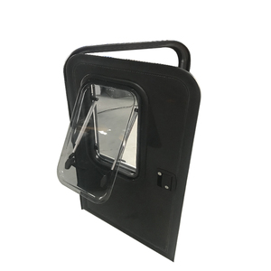 620*1100mm Mini Camper <strong>Trailer</strong> Entry Door for Pick-up Camper <strong>Trailer</strong> and Camper <strong>Box</strong> with Openable Door Window - Product Image 6