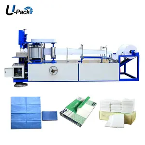 Non-woven towel Cutting & Folding Machine small size Non-woven cloth folding machinery tissue cutting and Folding Machine