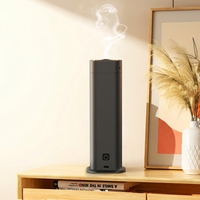 Nouveau diffuseur d'arômes intelligent WiFi 2026, sans eau, alimenté par batterie, avec télécommande Type-C, pour maison et hôtel, en alliage d'aluminium