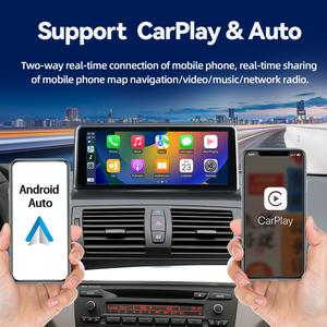 10.25inch hỗ trợ phía sau máy ảnh Android 15 Car Video player cho BMW 1 Series E81 E82 e87 CCC CIC Navigation GPS autoradio - Product Image 6