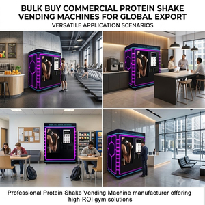Máquina Expendedora de Batidos de Proteínas, Dispensador de Proteína en Polvo para Aumentar Masa Muscular con Kiosco de Pedidos y Pagos de Autoservicio - Product Image 6