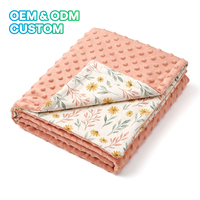 Couverture en polyester à poils courts personnalisable OEM & ODM, disponible pour toutes les saisons, idéale pour la climatisation, douce, confortable et chaude, couverture personnalisée