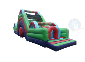 Parcours d'obstacles gonflable géant en forme de petit train mignon, pour événements sportifs en plein air, fabriqué en Chine, tente durable en PVC - Product Image 5