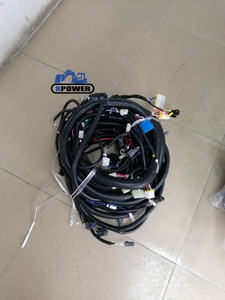 XPower 6D102 Engine <b>Harness</b> 20Y-06-22711 20Y-06-22712 20Y-06-22713 Black External <b>Wire</b> <b>Harness</b> for PC200-6 Excavator - Product Image 4