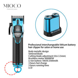 MIOCO M2201 Cortadora de pelo profesional Barber Clipper Trimmer Vector Motor Hair Trimmer Motor magnético - Product Image 4