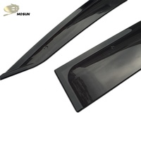 Visera para Ventana de Coche PMMA, Color Humo Oscuro, Protección Solar y contra la Lluvia, para Toyota Fielder 2000-2007, Deflector de Ventana con Protección contra la Lluvia