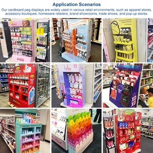 Présentoir de bout de rayon personnalisé en carton ondulé, prêt à l'emploi pour les magasins de détail et les clubs, échantillonnage rapide en 7 jours - Product Image 4