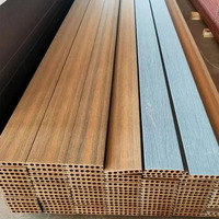Planches de terrasse en composite bois-plastique co-extrudé, prix de gros, vente directe d'usine, modernes, antidérapantes, co-extrusion WPC, pour extérieur