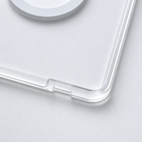 Vente d'usine : Étui de téléphone magnétique transparent en acrylique pour Samsung S26 Ultra S25 Edge S24FE S23 Plus S22 S21 Ultra Z Fold 4 5 6 7