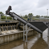 Zentrifugal-Sandabscheider Wasserfilter SS304/316 5-120m³/h 96%-98% Effizienz Sand-Wasser-Separator Fluss-Schlamm-Wasser-Sandfilter
